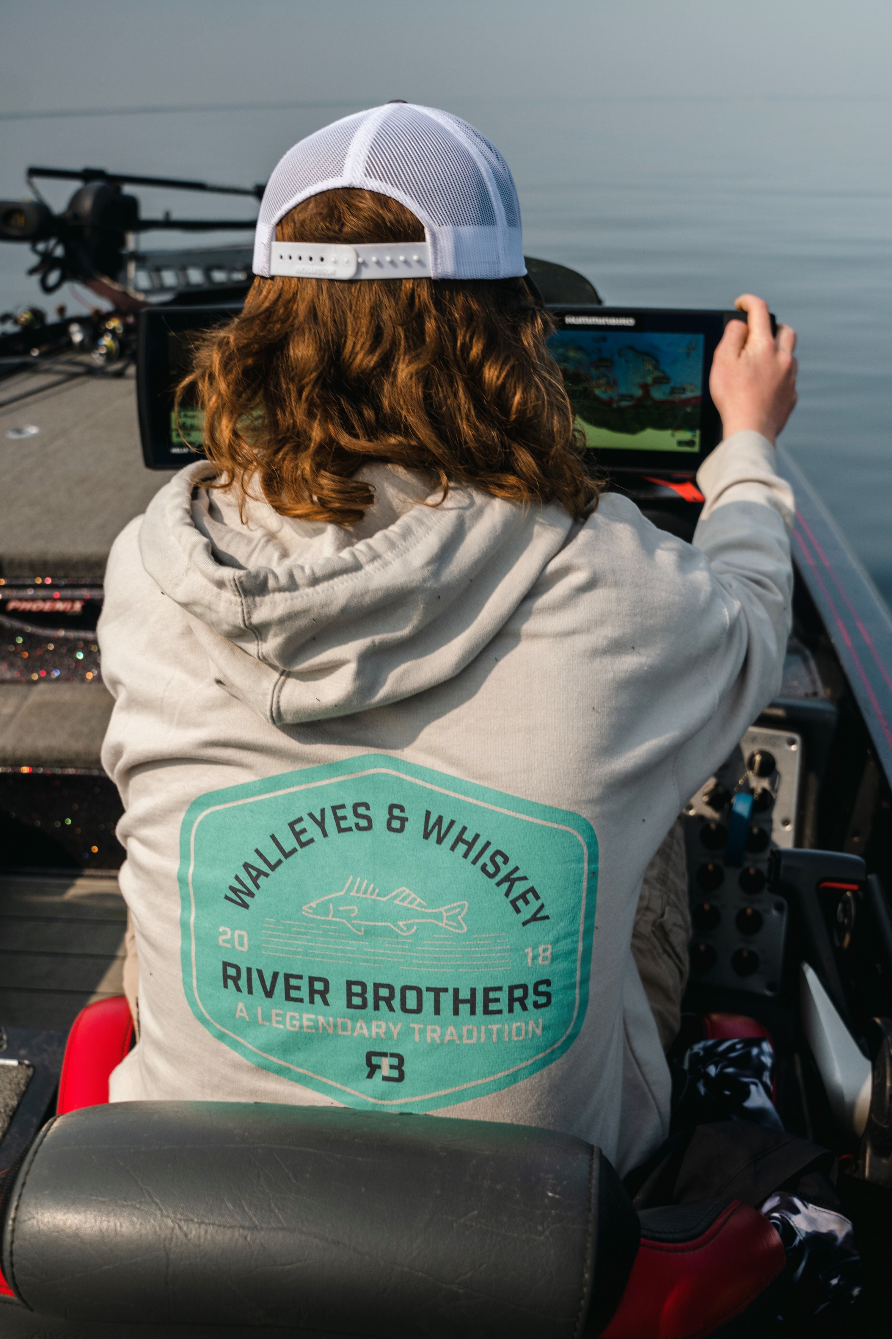  Reel Great Brother, Fisherman Brother Pullover Hoodie