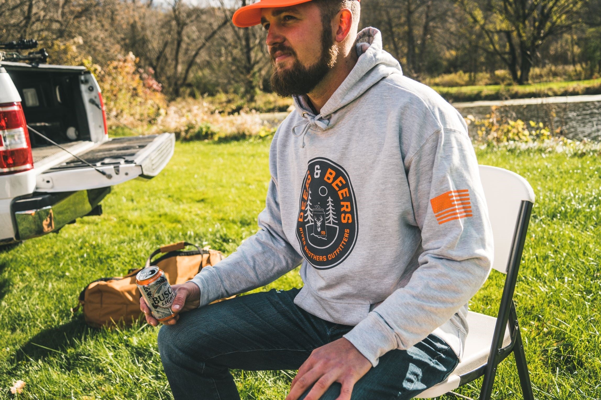 Deers & Beers Sweatshirt - River Brothers Outfitters