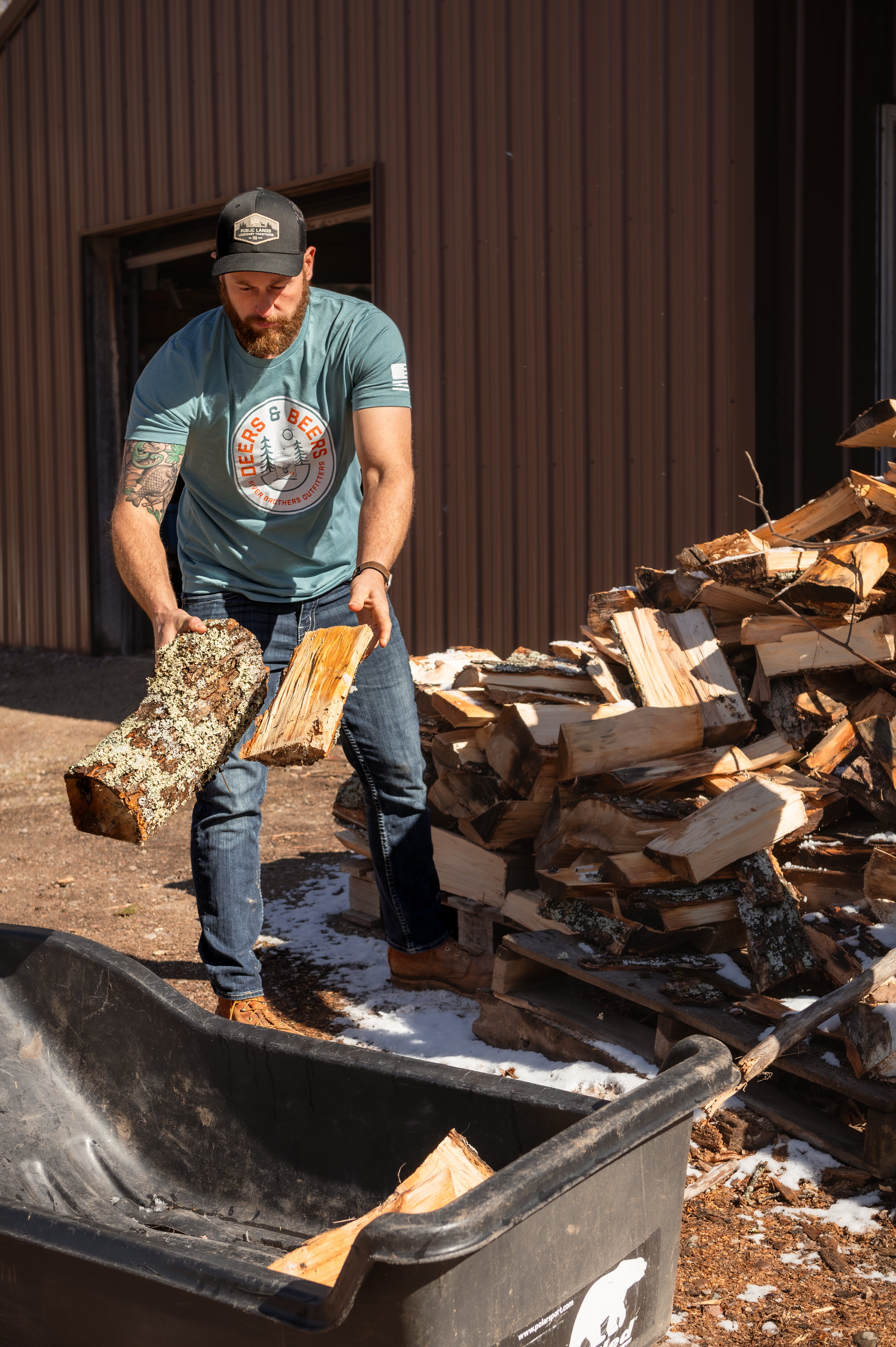 Deers & Beers Tee - River Brothers Outfitters