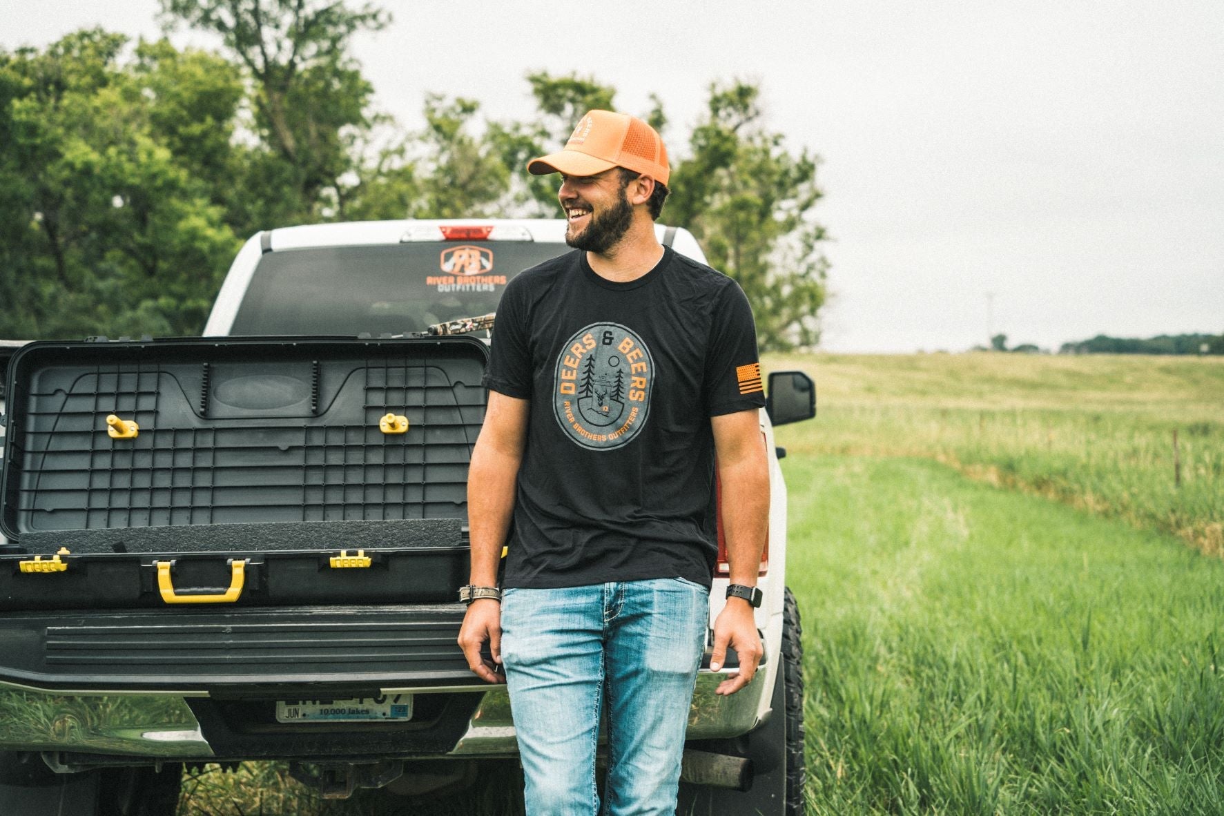 Deers & Beers Tee - River Brothers Outfitters