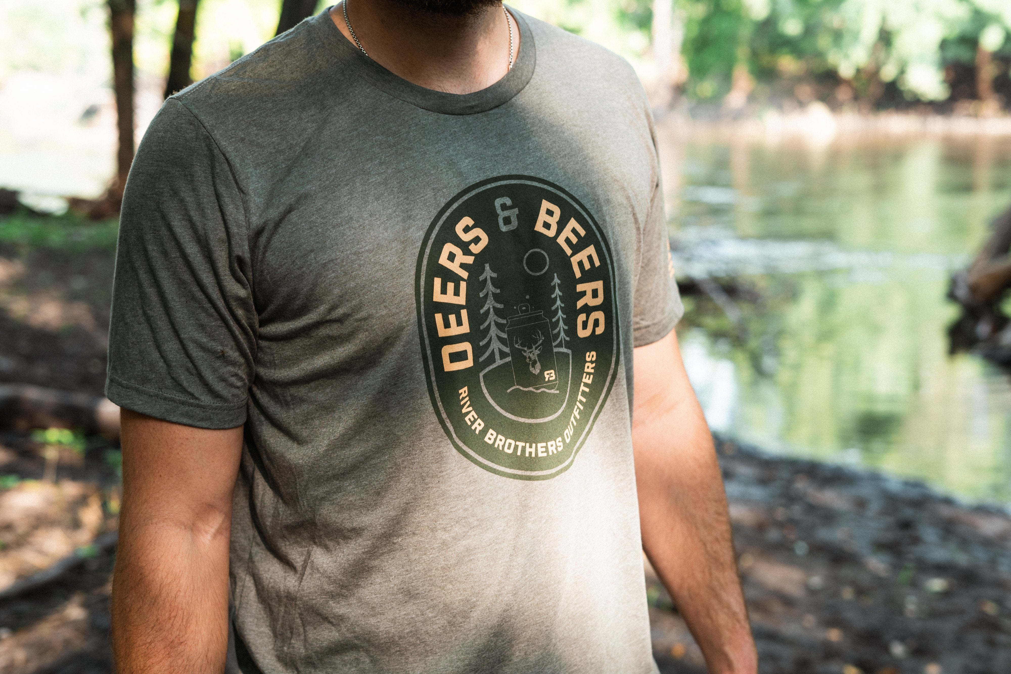 Deers & Beers Tee - River Brothers Outfitters