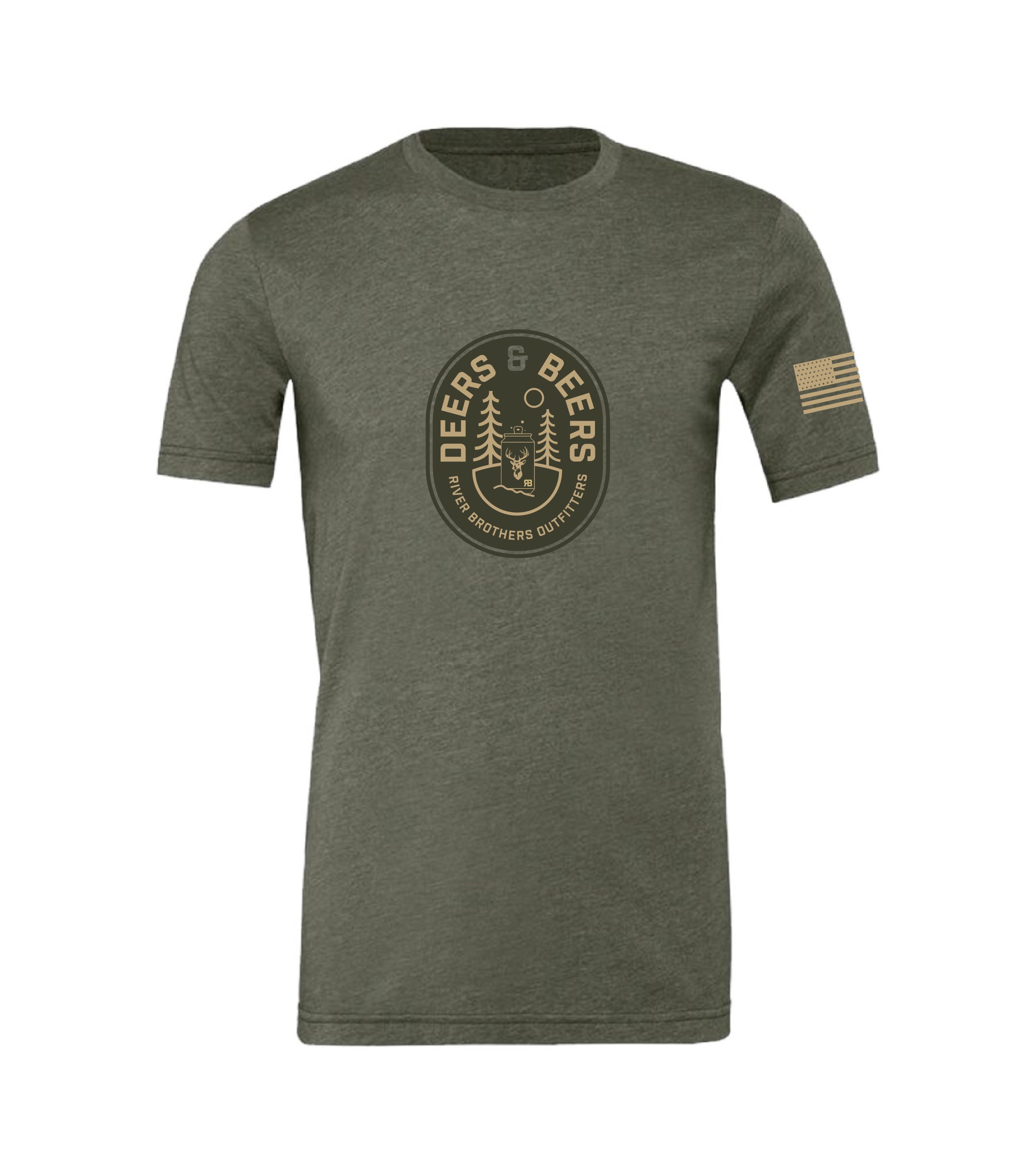 Deers & Beers Tee - River Brothers Outfitters