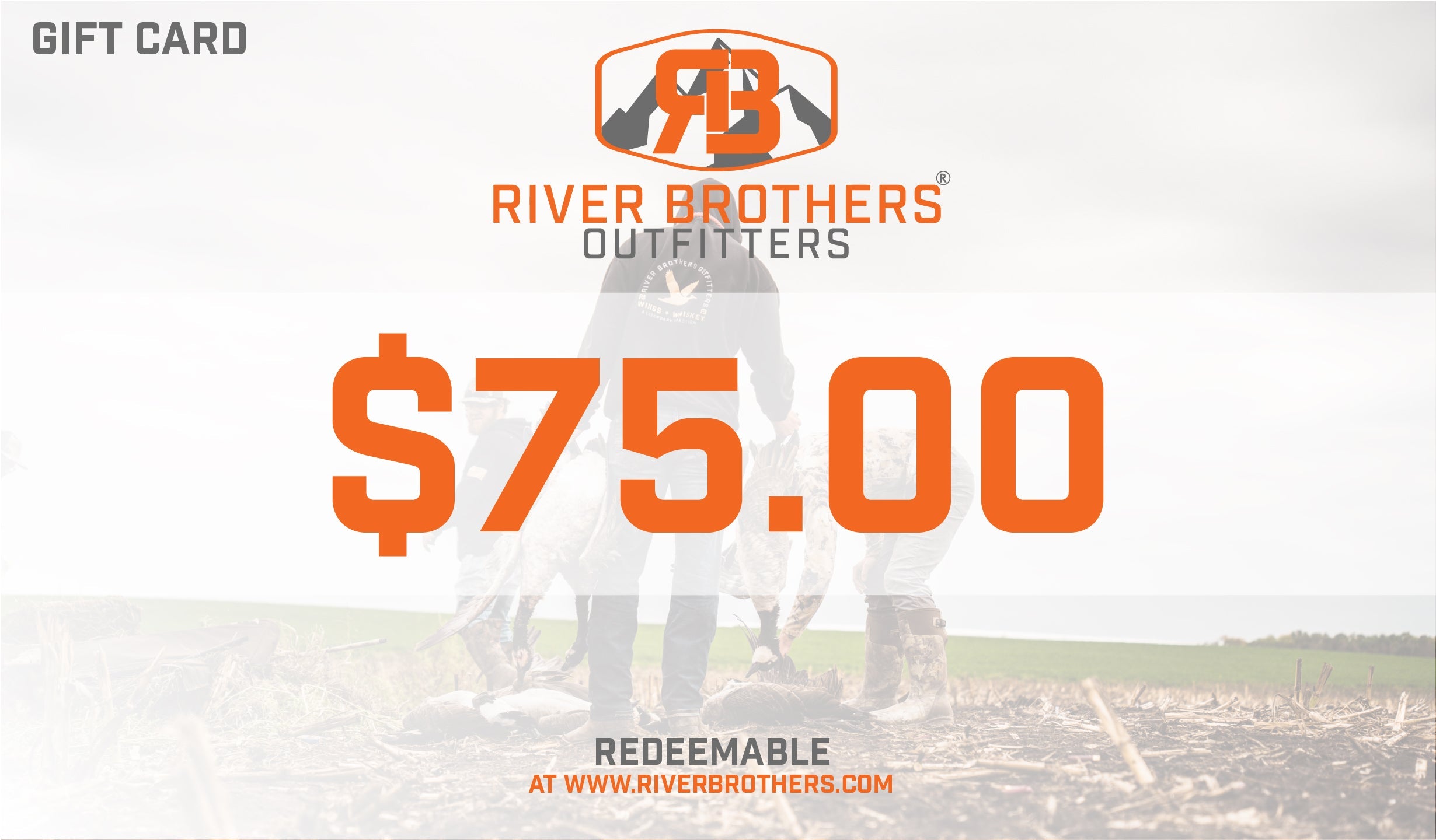 E - Gift Card - River Brothers Outfitters