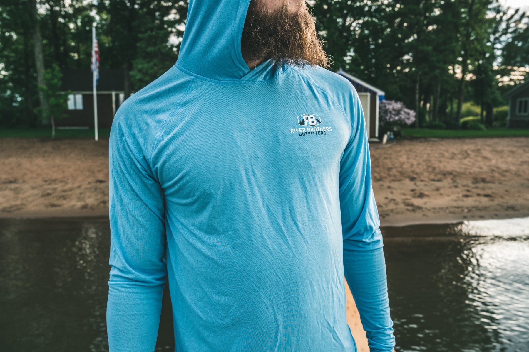 Fish North Hoodie - River Brothers Outfitters