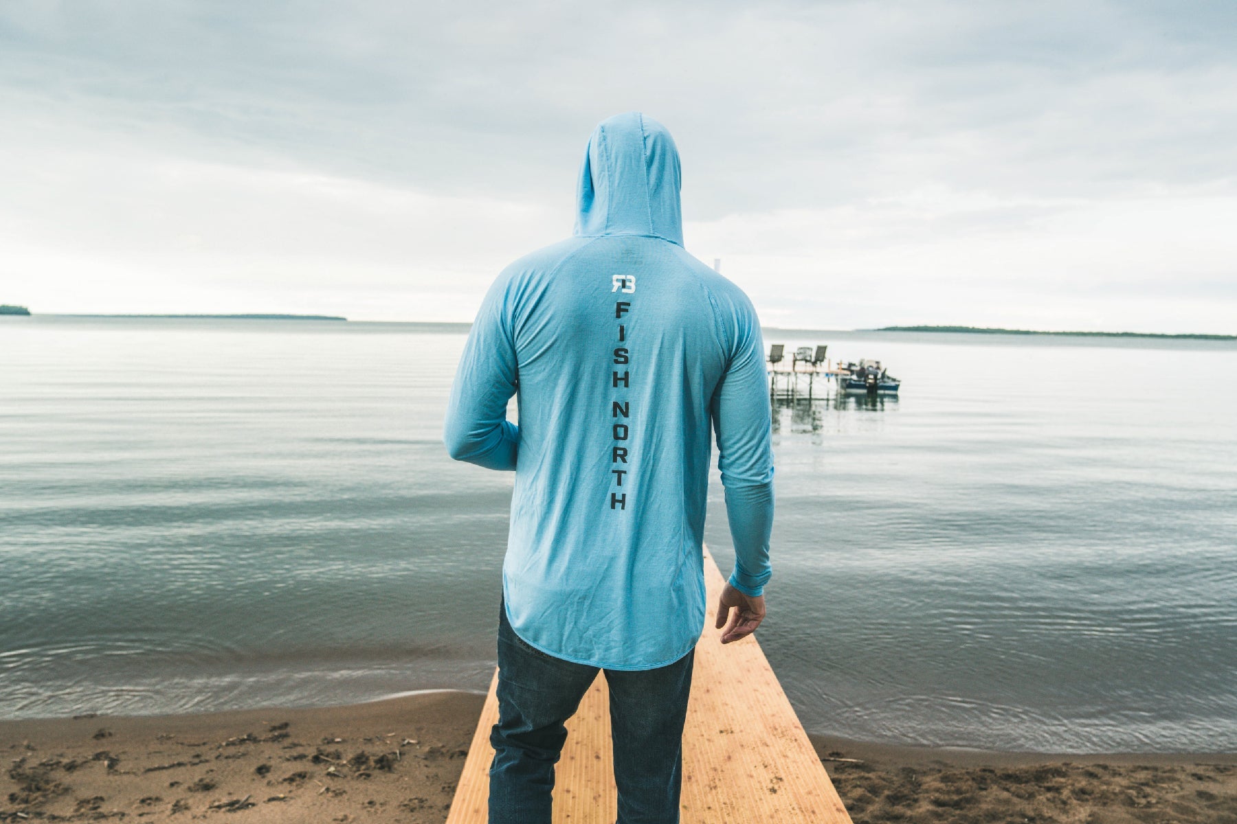 Fish North Hoodie - River Brothers Outfitters