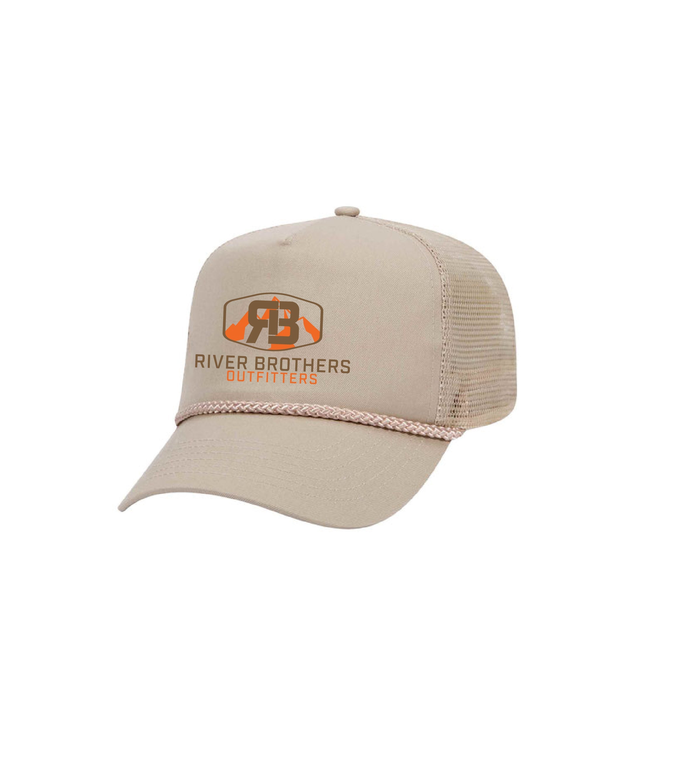 Logo Trucker - Solids - River Brothers Outfitters