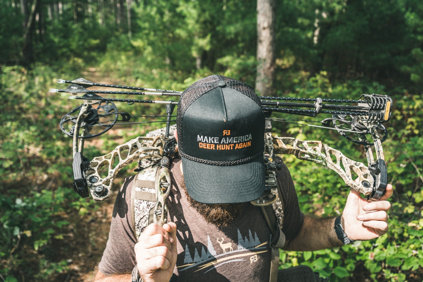 Make America Deer Hunt Trucker - River Brothers Outfitters