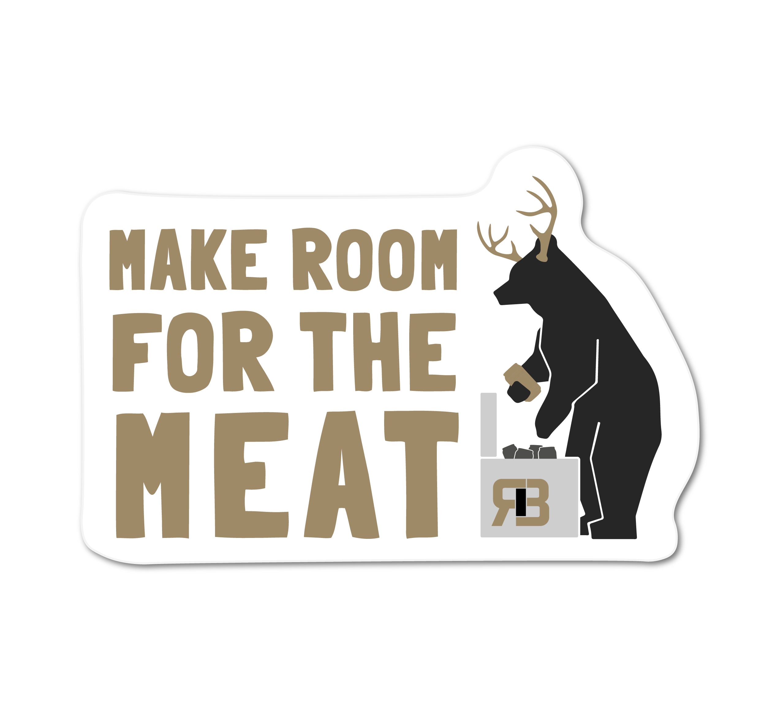 Meat Cooler Sticker - River Brothers Outfitters