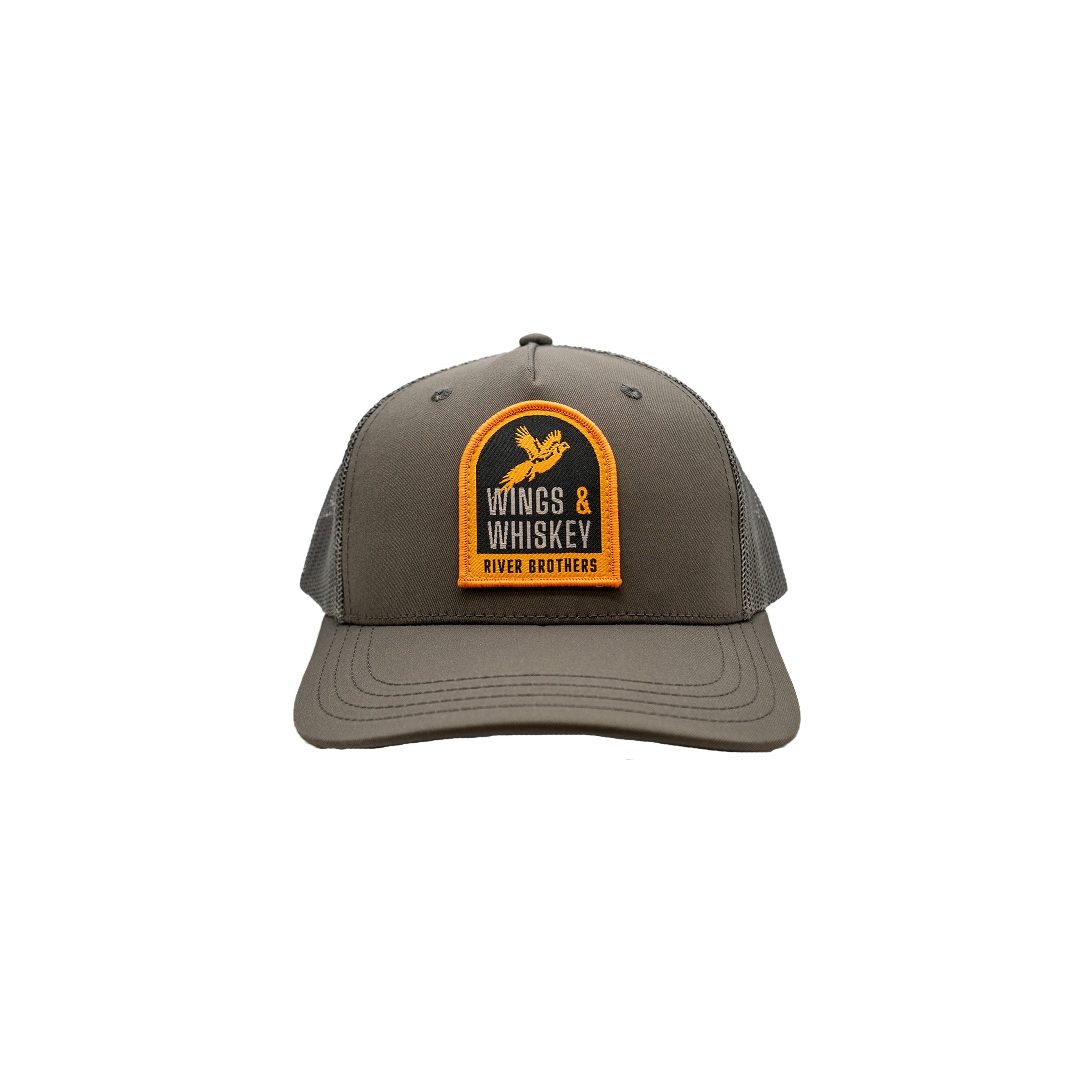 Pheasants & Whiskey Snapback - River Brothers Outfitters