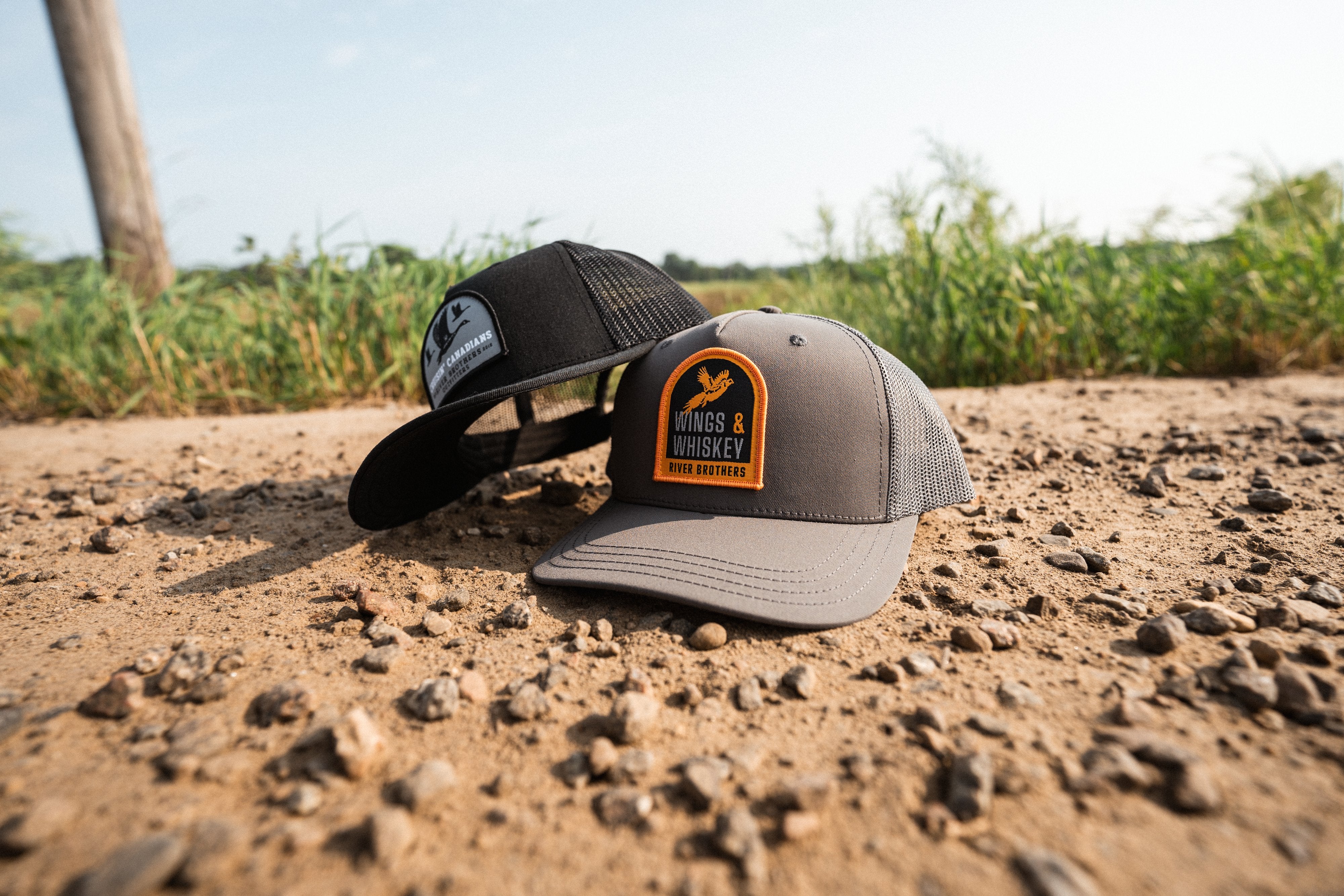 Pheasants & Whiskey Snapback - River Brothers Outfitters