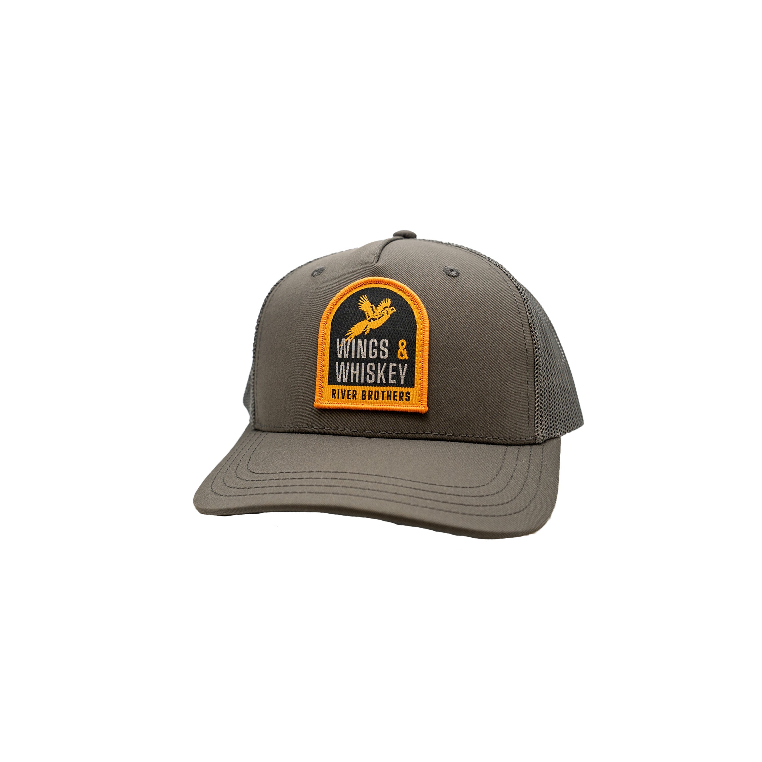 Pheasants & Whiskey Snapback - River Brothers Outfitters