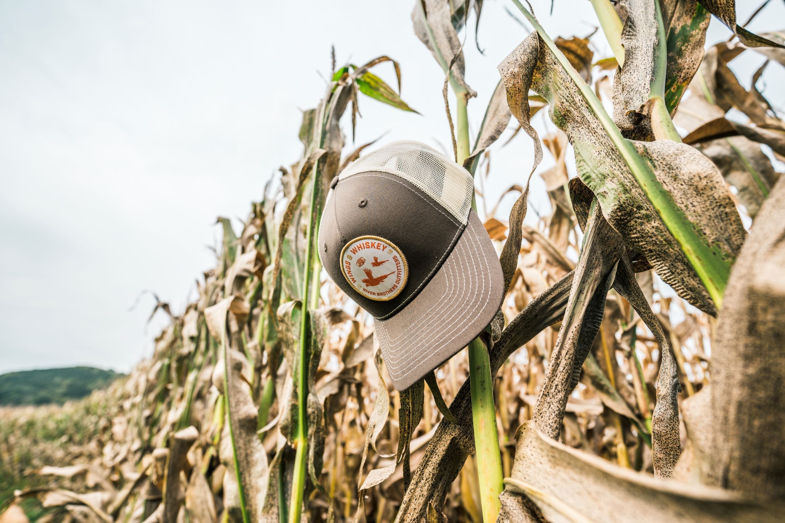 Pheasants & Whiskey Snapback - Last Call - River Brothers Outfitters