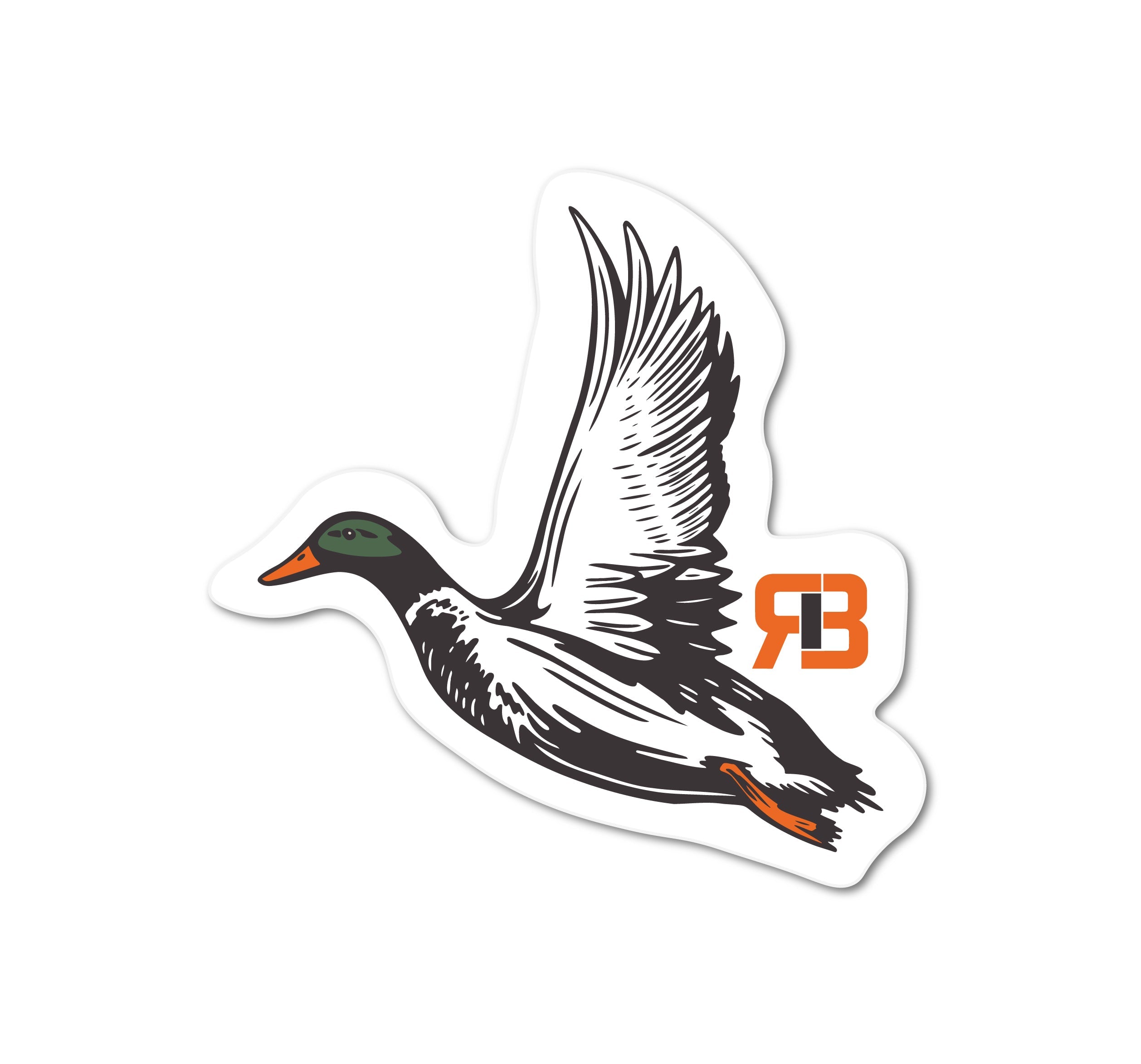 RB Duck Sticker - River Brothers Outfitters