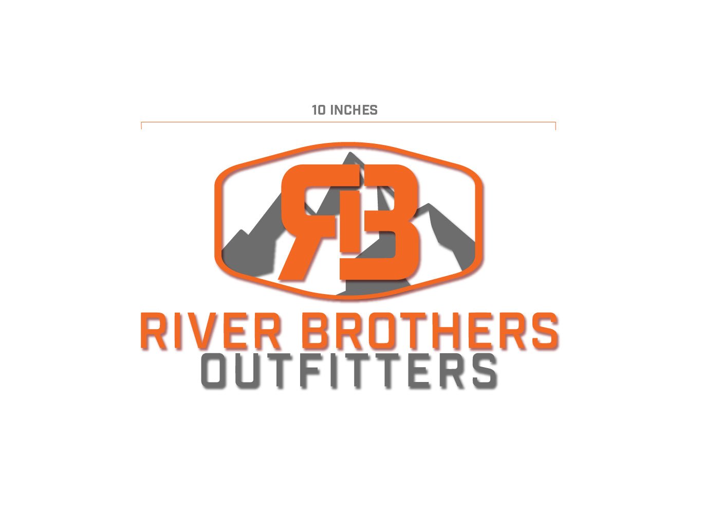 RB Logo Vinyl - 10" - River Brothers Outfitters