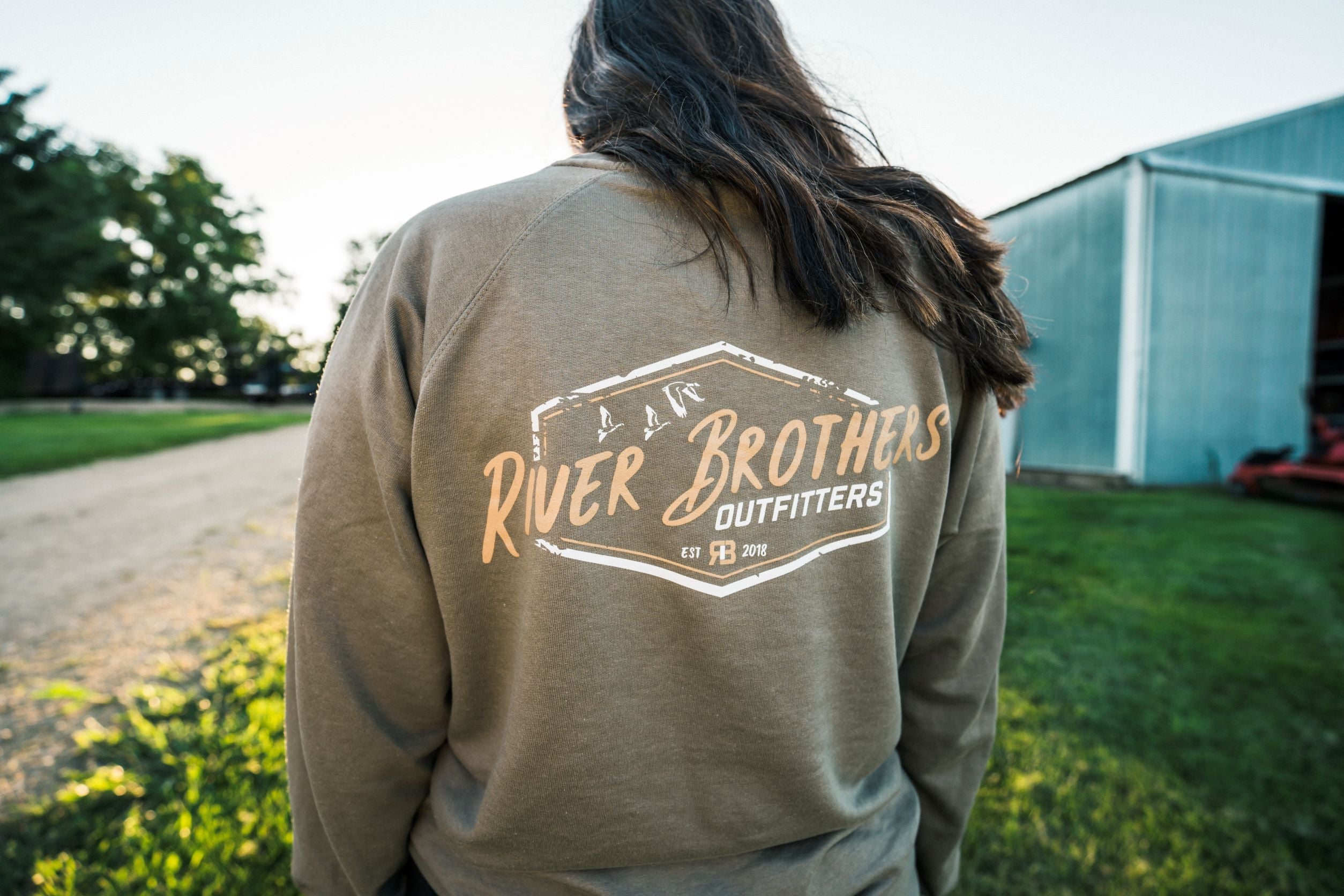 Throwback Crewneck - River Brothers Outfitters