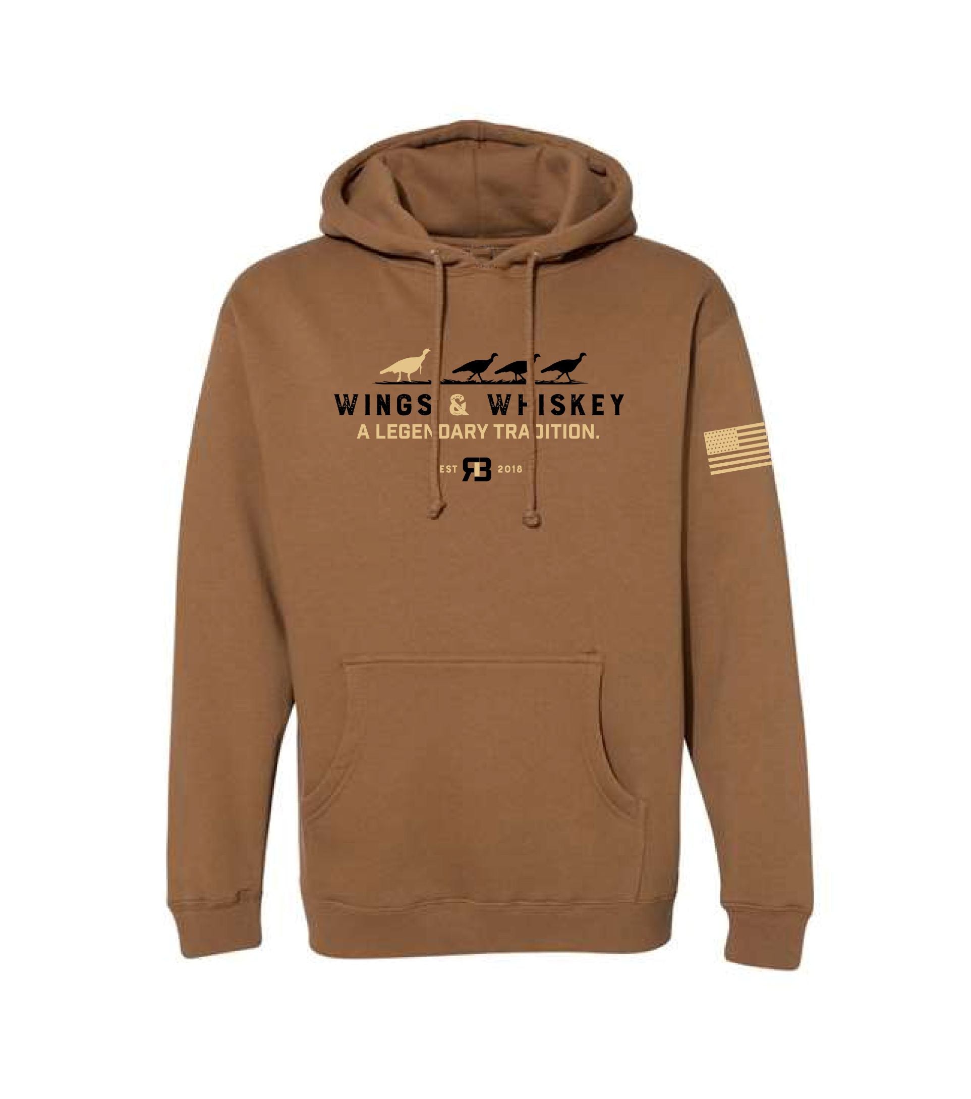 Turkeys & Whiskey Hoodie - River Brothers Outfitters