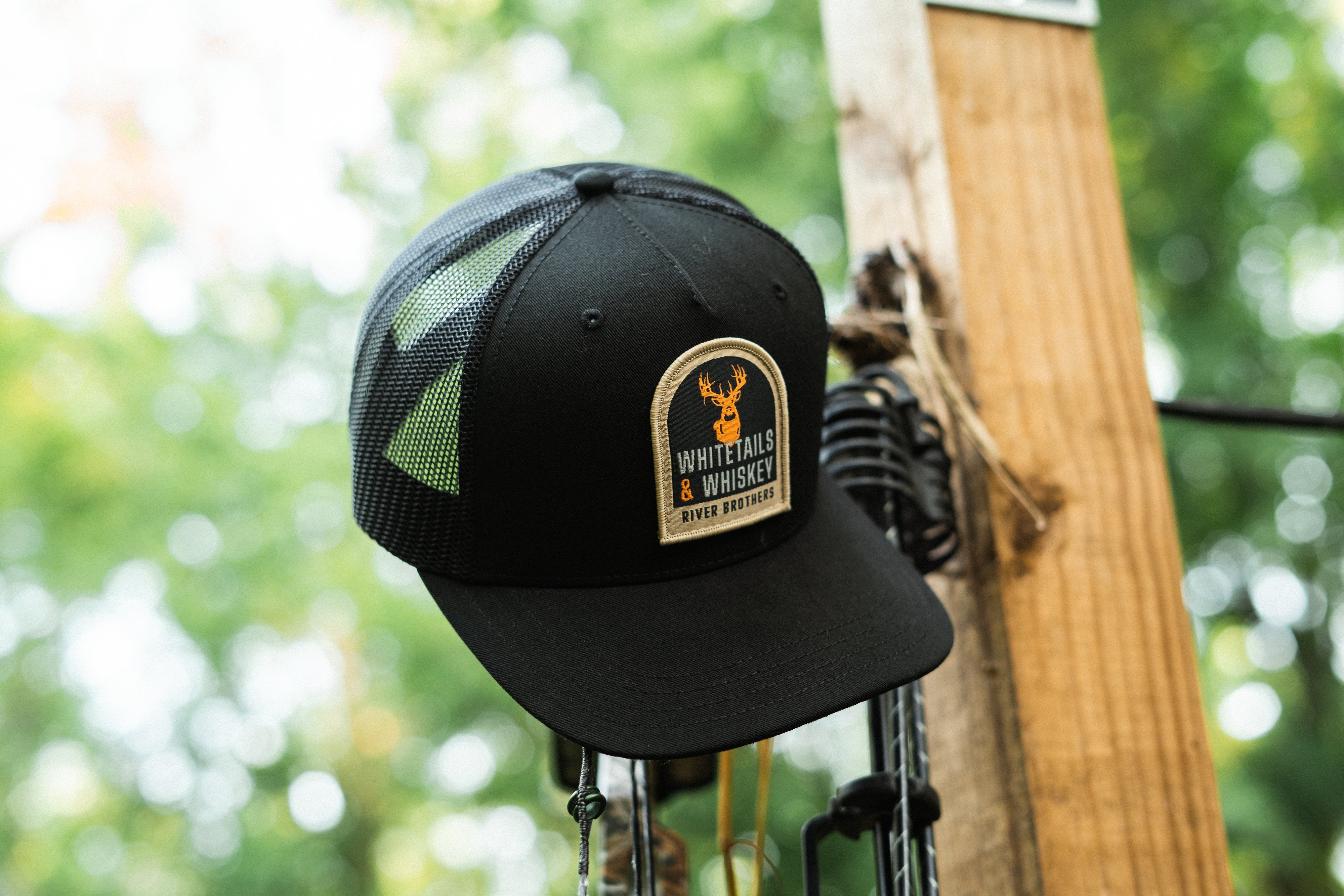 Whitetails & Whiskey Snapback - River Brothers Outfitters