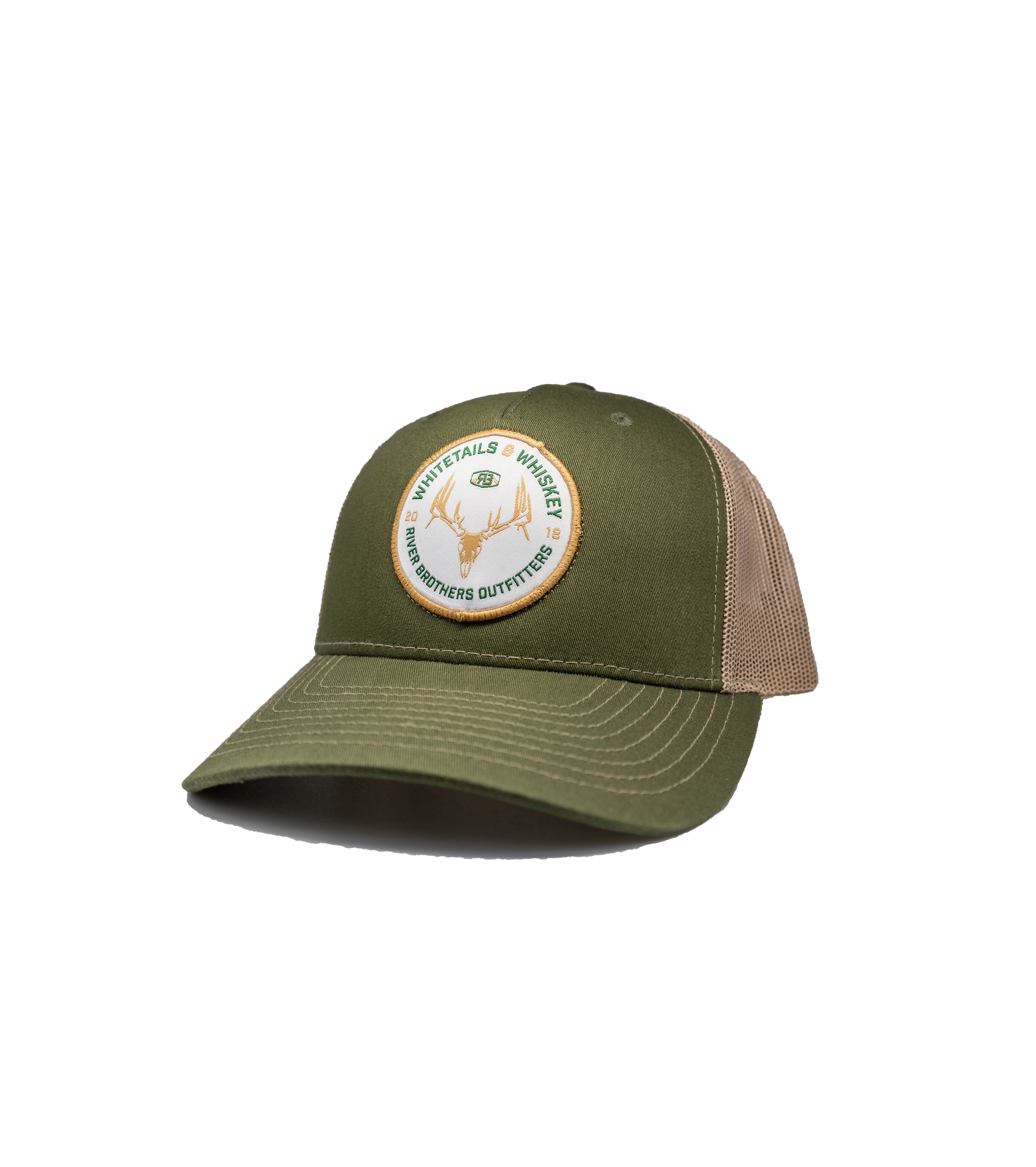 Whitetails & Whiskey Snapback - Last Call - River Brothers Outfitters