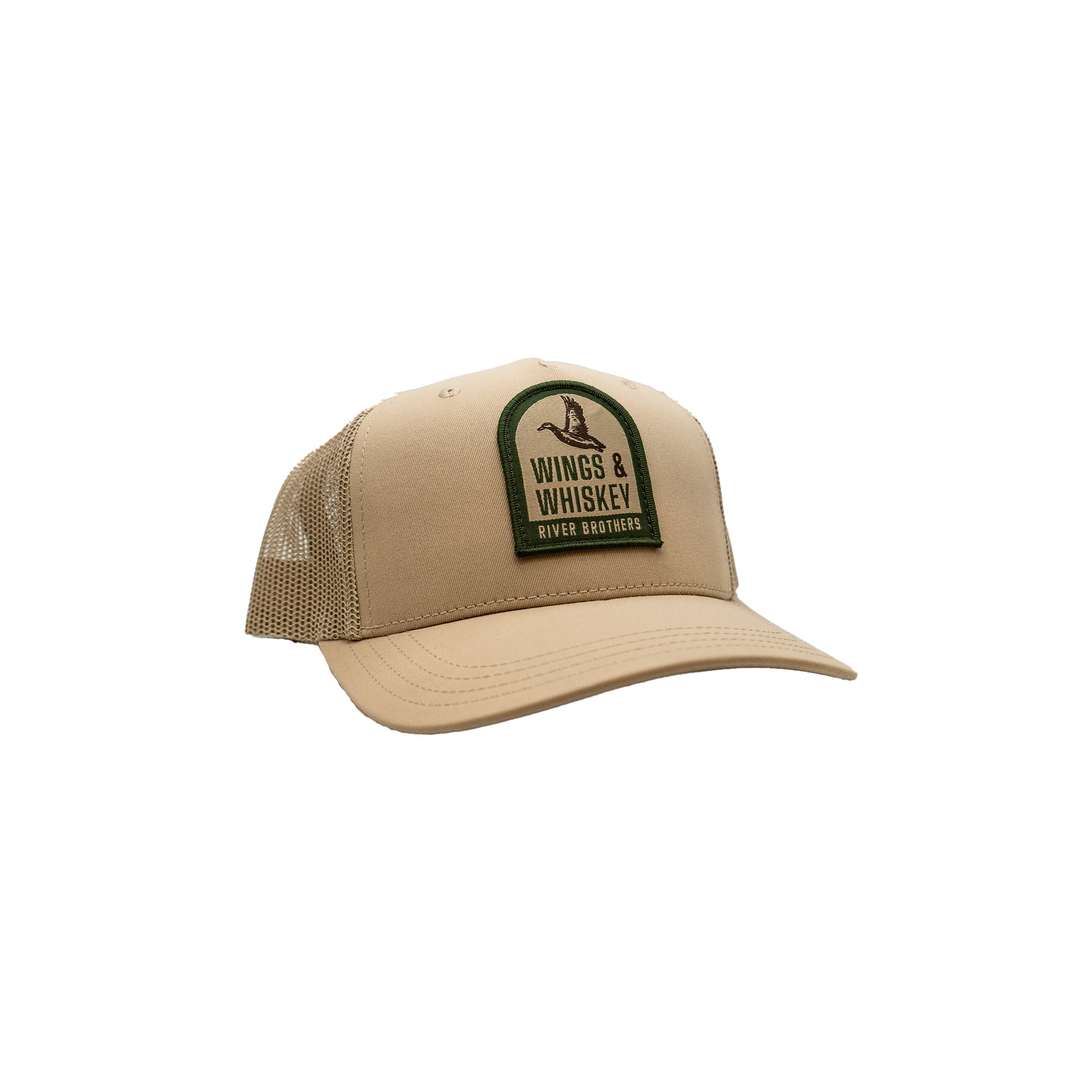 Wings & Whiskey Snapback - River Brothers Outfitters