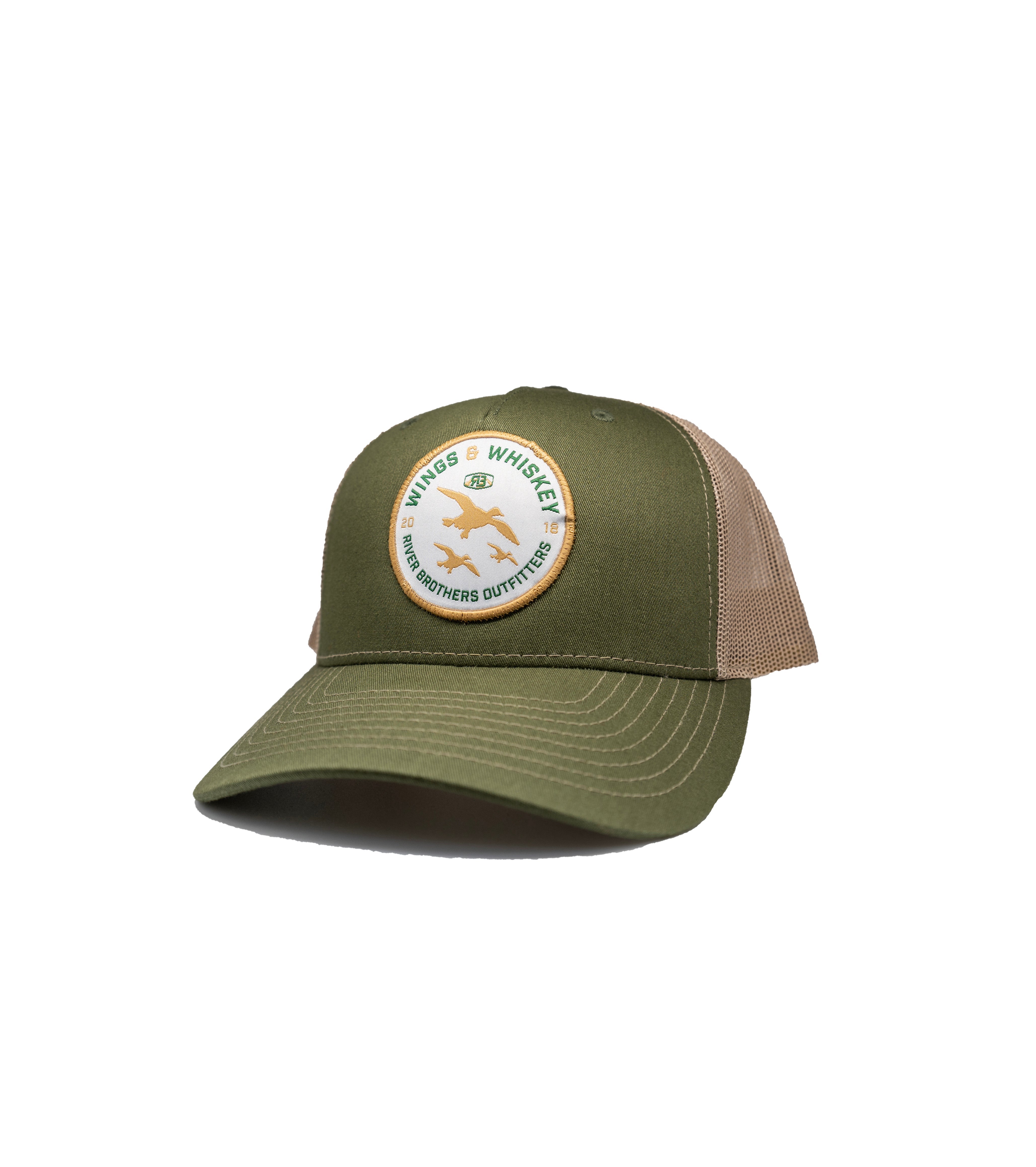 Wings & Whiskey Snapback - Last Call - River Brothers Outfitters