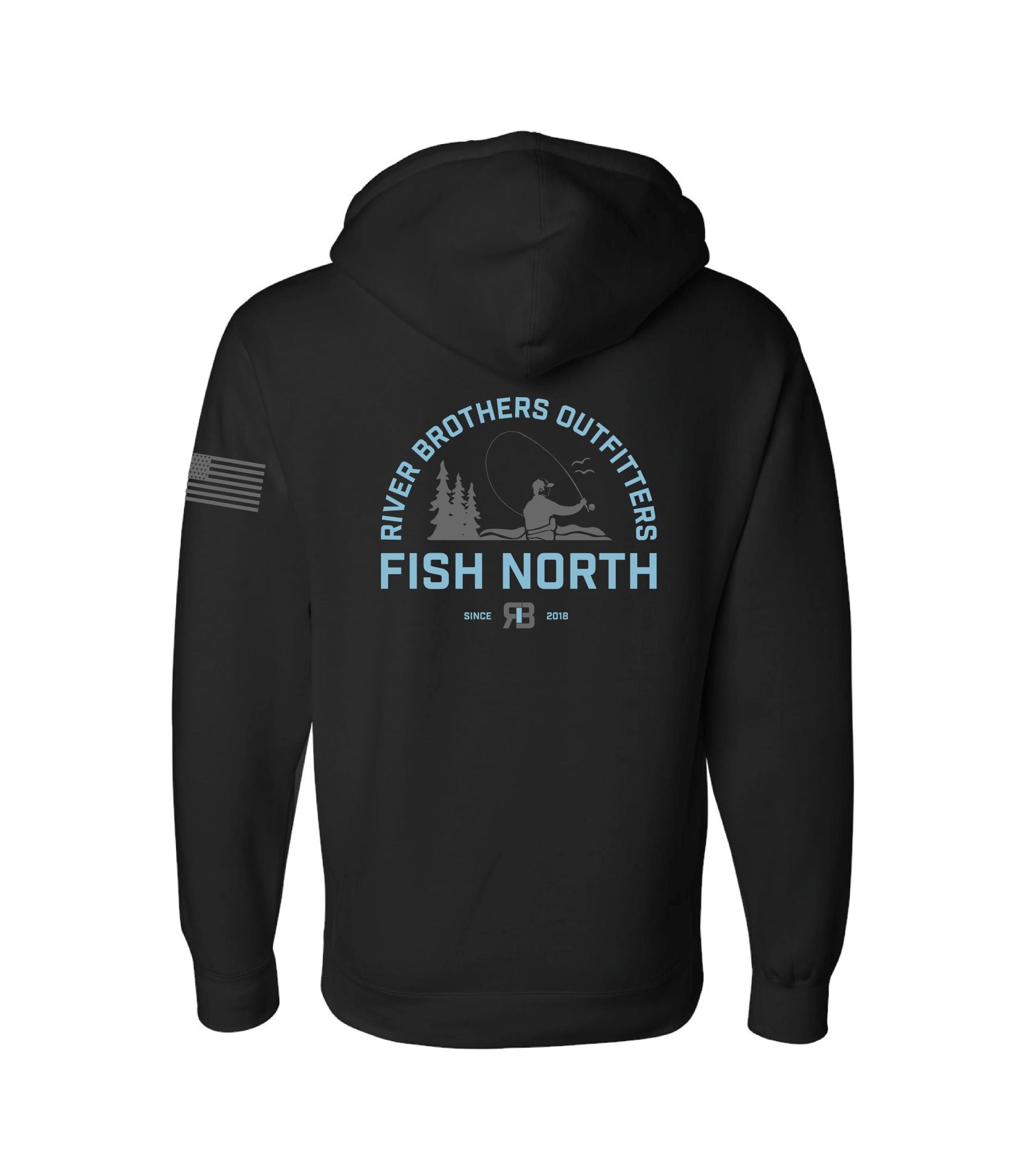 Fish North Hoodie